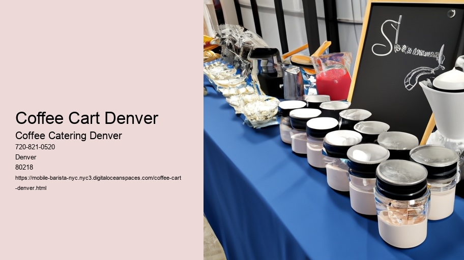 Pairing Local Denver Pastries with Coffee Catering Services