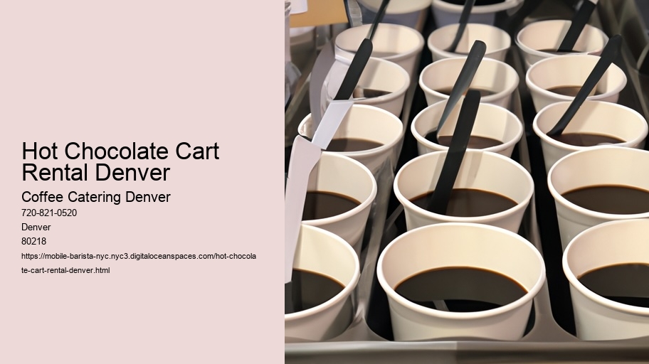 How to Choose the Best Coffee Caterer for Your Denver Wedding or Corporate Event